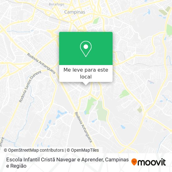 Escola Infantil Cristã Navegar e Aprender mapa