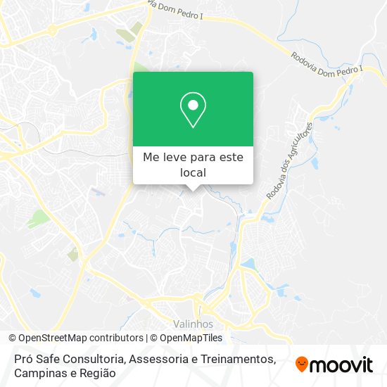 Pró Safe Consultoria, Assessoria e Treinamentos mapa