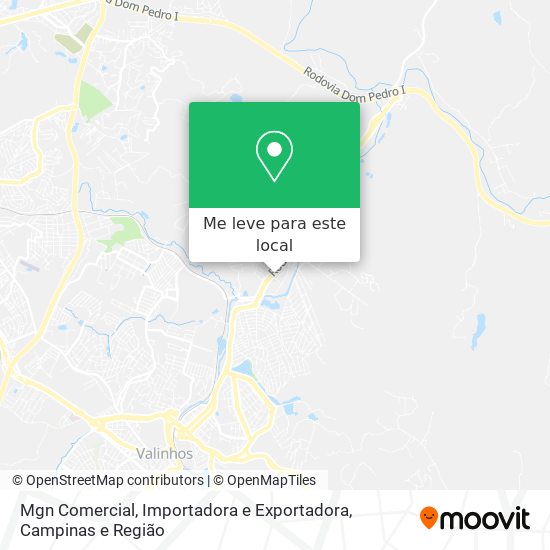 Mgn Comercial, Importadora e Exportadora mapa