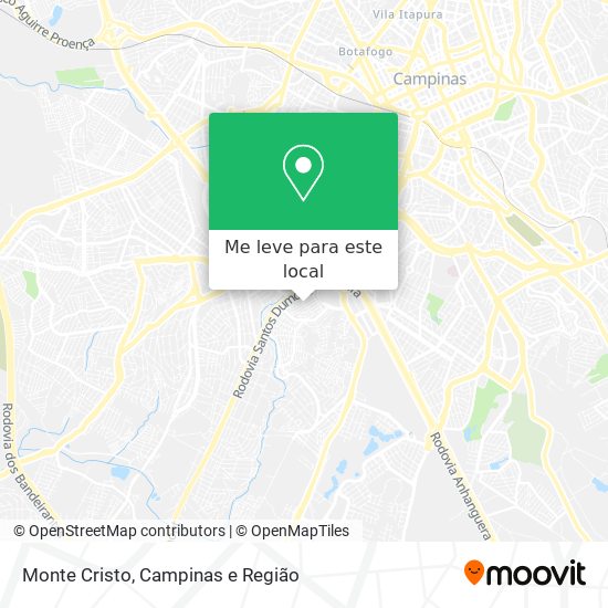 Monte Cristo mapa