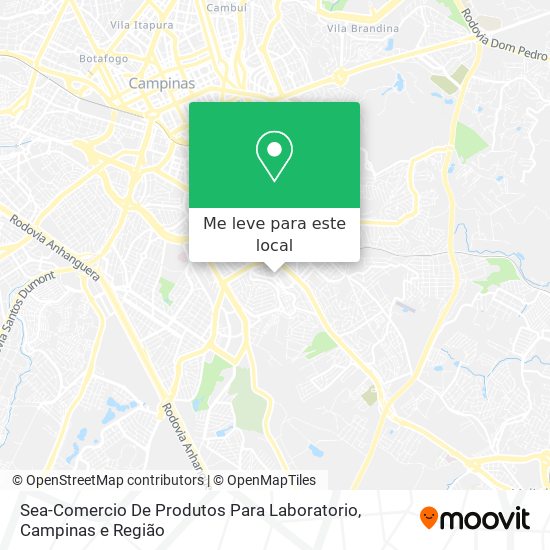 Sea-Comercio De Produtos Para Laboratorio mapa