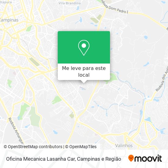 Oficina Mecanica Lasanha Car mapa