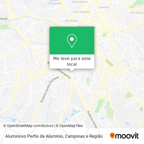 Aluminovo Perfis de Alumínio mapa