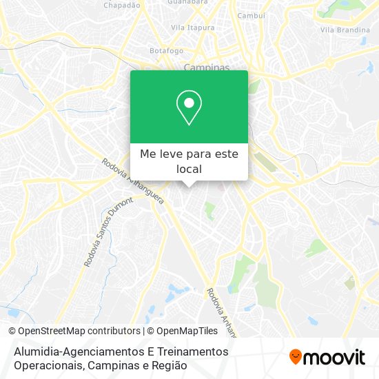 Alumidia-Agenciamentos E Treinamentos Operacionais mapa