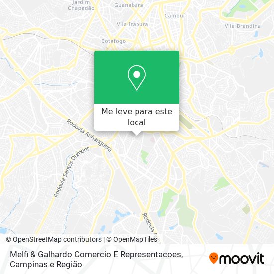 Melfi & Galhardo Comercio E Representacoes mapa