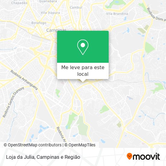 Loja da Julia mapa