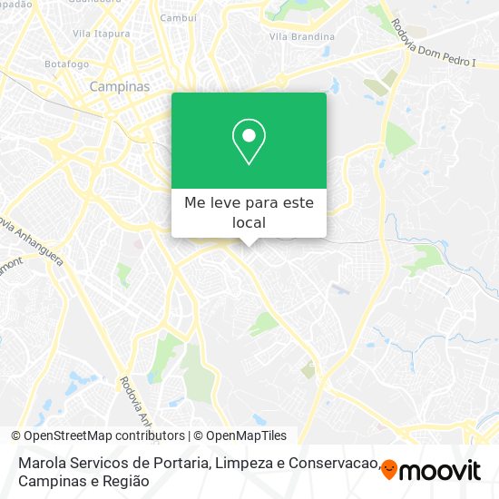 Marola Servicos de Portaria, Limpeza e Conservacao mapa