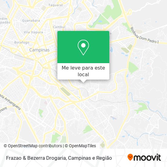 Frazao & Bezerra Drogaria mapa