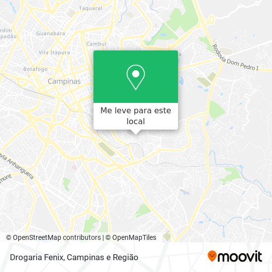 Drogaria Fenix mapa