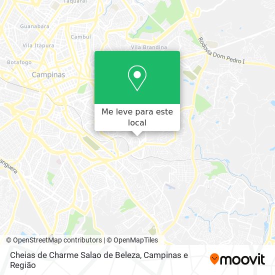 Cheias de Charme Salao de Beleza mapa