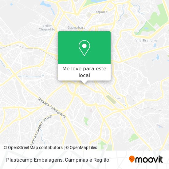 Plasticamp Embalagens mapa