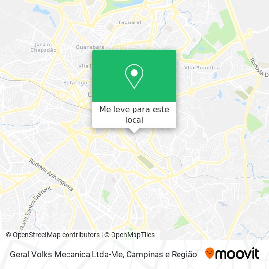 Geral Volks Mecanica Ltda-Me mapa