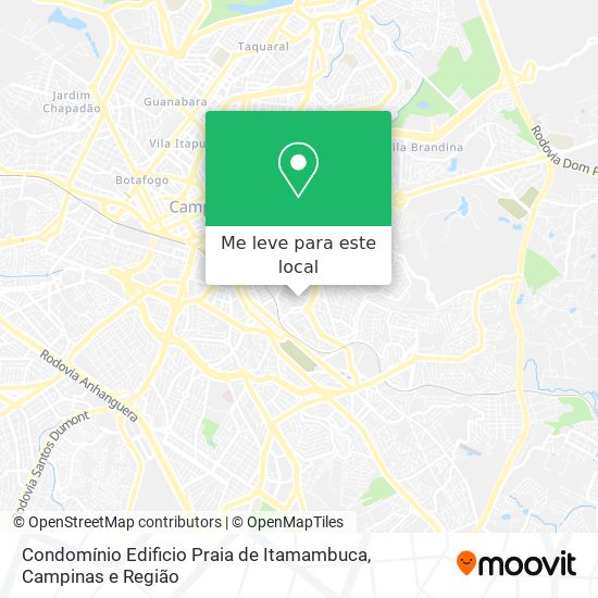 Condomínio Edificio Praia de Itamambuca mapa