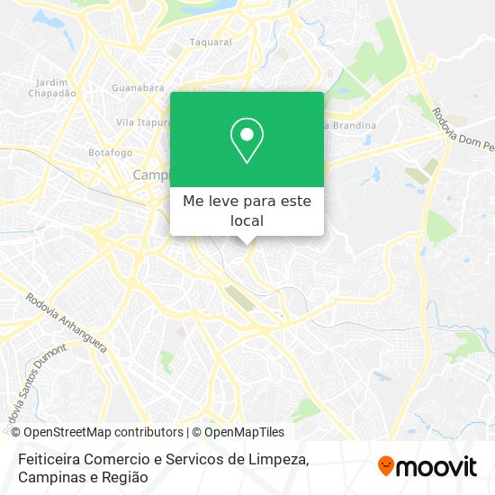 Feiticeira Comercio e Servicos de Limpeza mapa