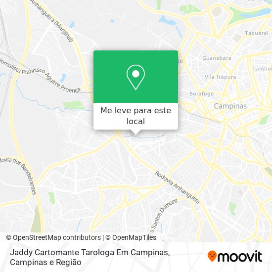 Jaddy Cartomante Tarologa Em Campinas mapa