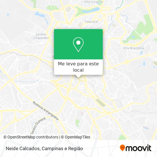 Neide Calcados mapa
