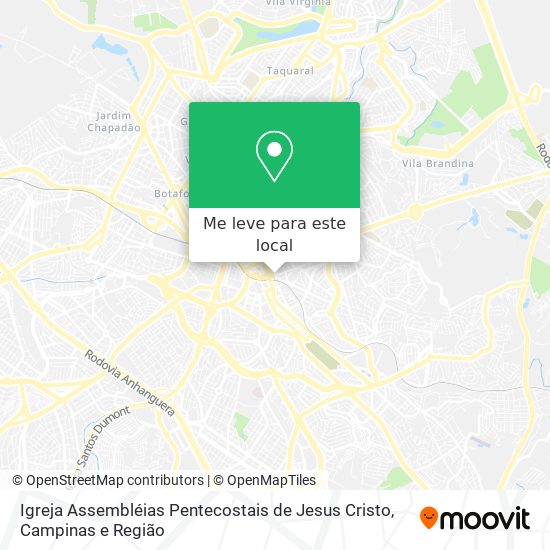 Igreja Assembléias Pentecostais de Jesus Cristo mapa