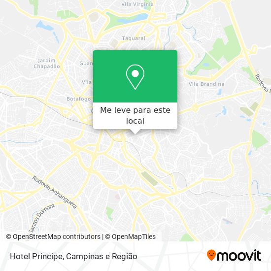 Hotel Principe mapa