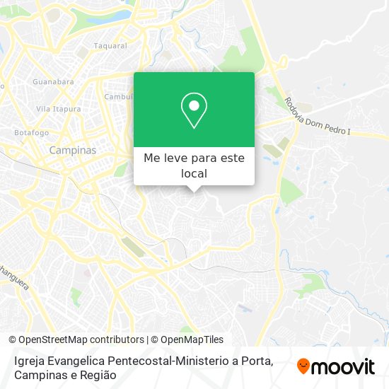 Igreja Evangelica Pentecostal-Ministerio a Porta mapa