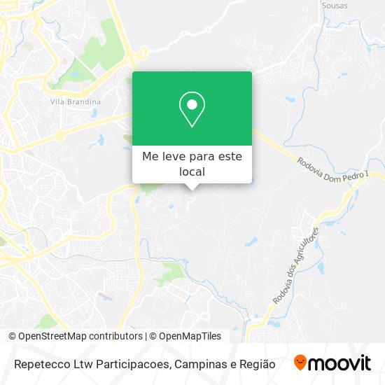 Repetecco Ltw Participacoes mapa