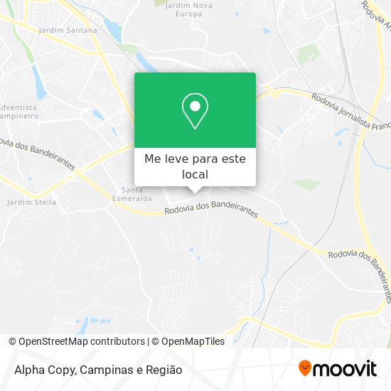Alpha Copy mapa
