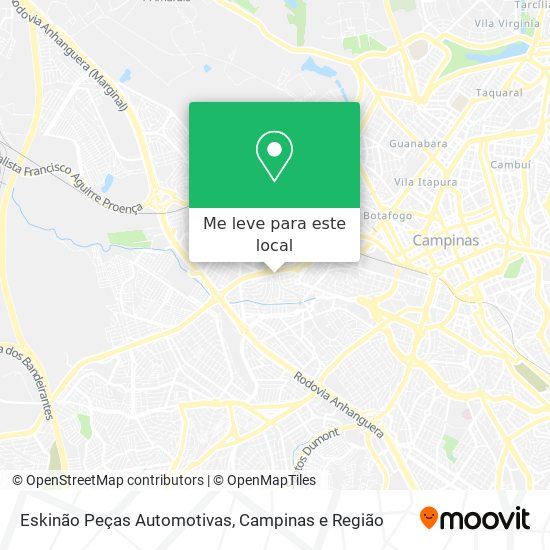 Eskinão Peças Automotivas mapa