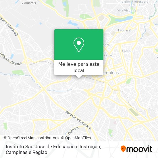 Instituto São José de Educação e Instrução mapa