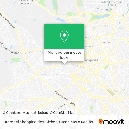 Agrobel Shopping dos Bichos mapa