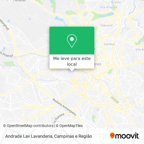 Andrade Lav Lavanderia mapa