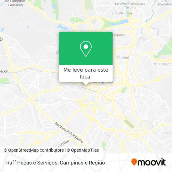 Raff Peças e Serviços mapa