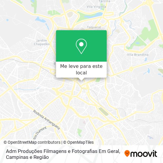 Adm Produções Filmagens e Fotografias Em Geral mapa