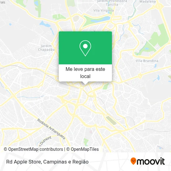 Rd Apple Store mapa
