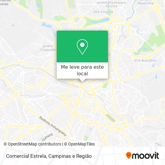 Comercial Estrela mapa