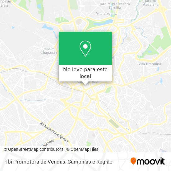 Ibi Promotora de Vendas mapa