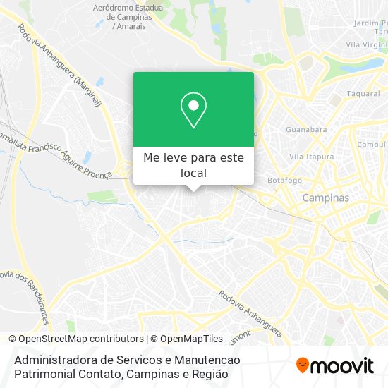 Administradora de Servicos e Manutencao Patrimonial Contato mapa