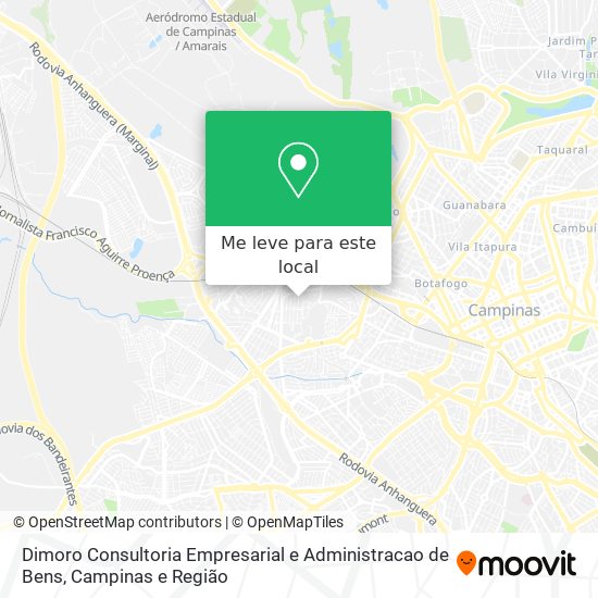 Dimoro Consultoria Empresarial e Administracao de Bens mapa