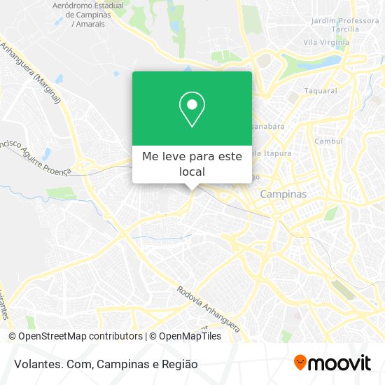 Volantes. Com mapa