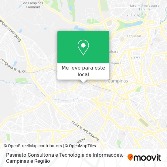 Pasinato Consultoria e Tecnologia de Informacoes mapa