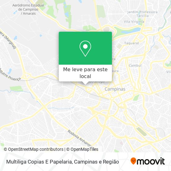 Multiliga Copias E Papelaria mapa