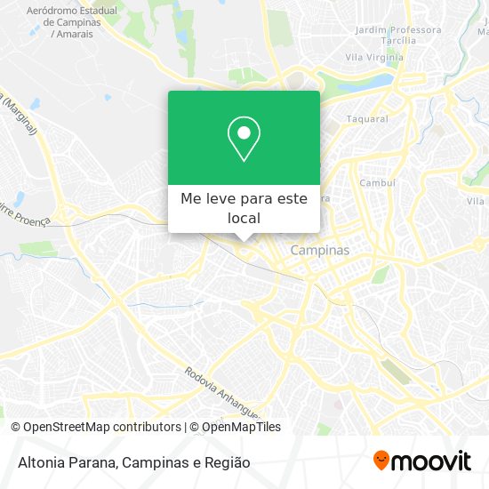 Altonia Parana mapa