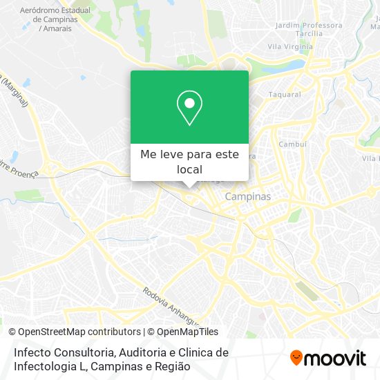 Infecto Consultoria, Auditoria e Clinica de Infectologia L mapa