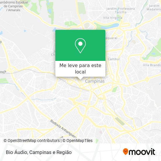 Bio Áudio mapa