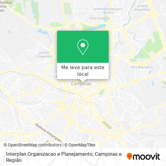 Interplan Organizacao e Planejamento mapa