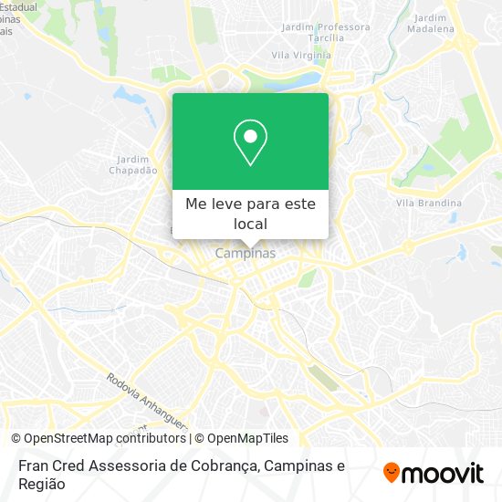 Fran Cred Assessoria de Cobrança mapa