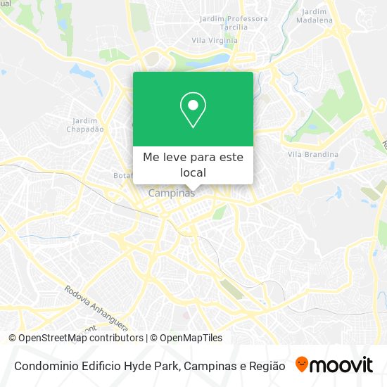 Condominio Edificio Hyde Park mapa