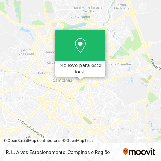 R. L. Alves Estacionamento mapa