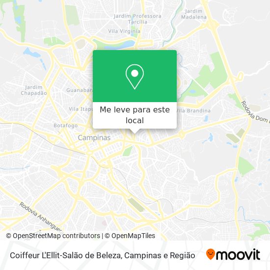 Coiffeur L'Ellit-Salão de Beleza mapa