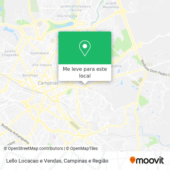 Lello Locacao e Vendas mapa