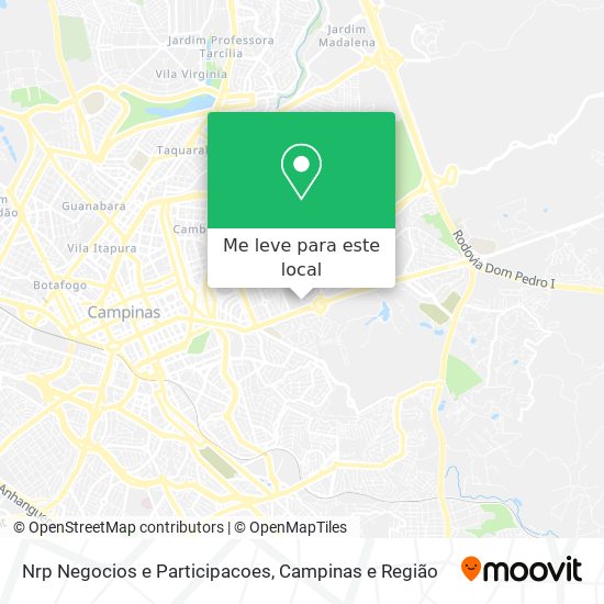 Nrp Negocios e Participacoes mapa