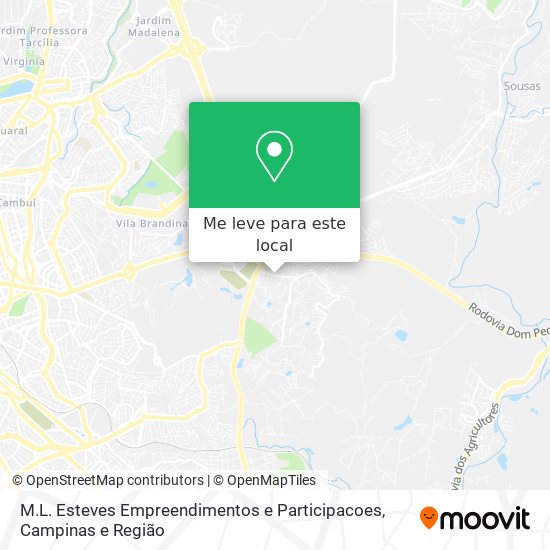 M.L. Esteves Empreendimentos e Participacoes mapa